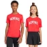 Adidas Codes Dětské tričko Collegiate Graphic red JI6673