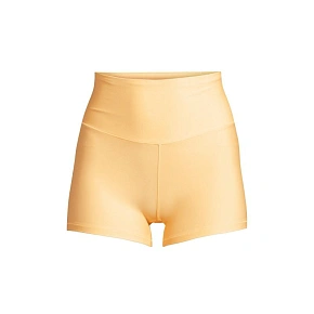 Dámské tréninkové legíny CASALL Ultra High Waist Hot Pant, žlutá barva