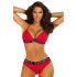 Dvoudílné dámské plavky MIAMI 1 S555 červené - Self
