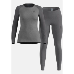 Dámská souprava spodního prádla Odlo ACTIVE WARM ECO Special Set Velikost S Grey