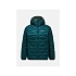 Pánská péřová bunda PEAK PERFORMANCE M Helium Down Hood Jacket, zelená barva