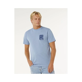 Pánské tričko RIP CURL Keep On Trucking Ss Tee, modré