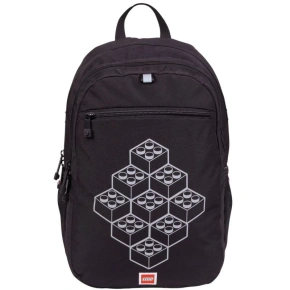 Prodloužený batoh LEGO Bricks 20222-2511 Black Jedna velikost