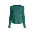 CASALL Delight Tričko s dlouhým rukávem Crew Neck zelené