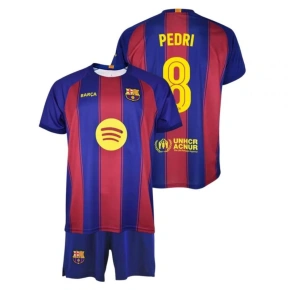 FC Barcelona Pedri sada dresů junior box šortky 2025/26 BC19EP kids FC Barcelona Pedri sada dresů junior box šortky 2025/26 BC19EP kids
