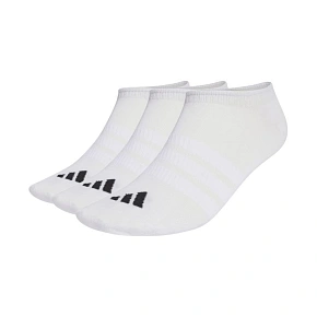 Adidas Thin&Light Sportswear No Show ponožky 3 páry bílé JZ0534 Adidas Thin&Light Sportswear No Show ponožky 3 páry bílé JZ0534