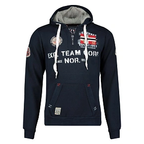 Pánská mikina Geographical Norway GOPTAINE MEN 100 EO BS2 (WT1885H/GN-NAVY) Pánská mikina Geographical Norway GOPTAINE MEN 100 EO BS2 (WT1885H/GN-NAVY)