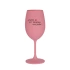 PROTOŽE BÝT TRENÉRKA NENÍ PRDEL - růžová sklenice na víno 350 ml