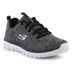 Boty Skechers Graceful Twisted Fortune M 12614-BKW