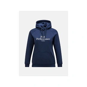 Mikina Peak Performance W Original Hood, modrá Mikina Peak Performance W Original Hood, modrá