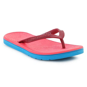 NEW BALANCE WOMEN`S PRO THONG BLUE/MAROON/PINK pantofle NBW6076BMP dámské