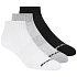 Skechers 3pk Unisex Terry Qtr Crew S111035-107 bílé 43–46