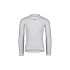 Cyklistické tričko POC ESSENTIAL LAYER LS – bílé