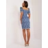 Dámské šaty LK SK 509404.20 tmavě modré - Lakerta