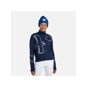 Rossignol W Jcc Roll Neck Sweater modrá