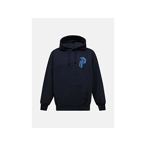 Pánská mikina PEAK PERFORMANCE M Terry Graphic Hood, černá Pánská mikina PEAK PERFORMANCE M Terry Graphic Hood, černá