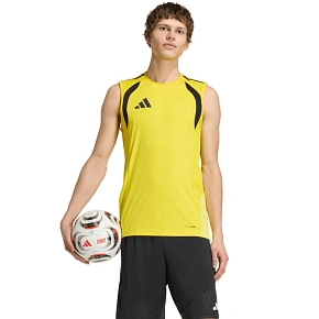Pánské tričko adidas Tiro 26 Competition Sleeveless Jersey, žluté, KA7615