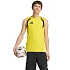 Pánské tričko adidas Tiro 26 Competition Sleeveless Jersey, žluté, KA7615