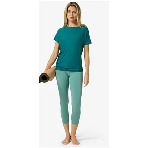 Koszulka damska SUPER.NATURAL W Yoga Loose Tee zielona Koszulka damska SUPER.NATURAL W Yoga Loose Tee zielona