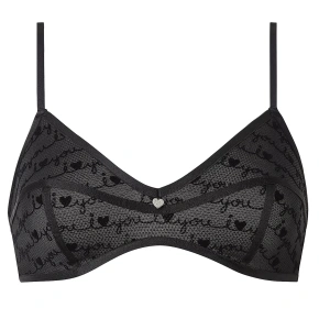 Dámská nevyztužená podprsenka I Heart You V-Day QF6713E-VE6 - Calvin Klein