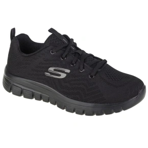 Boty Skechers Graceful - Get Connected W 12615W-BBK Boty Skechers Graceful - Get Connected W 12615W-BBK