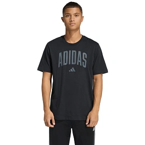 Pánské tričko adidas Collegiate Lineage T-shirt black KH4592 pánské