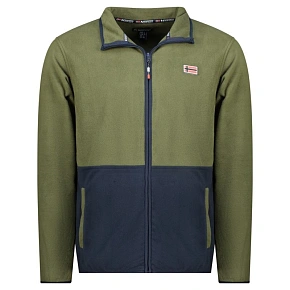 Geographical Norway pánský fleece Touki Fz Kaki Db Men 233 kaki (WZ6702H/GN-Kaki)