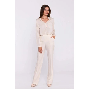 Dámské kalhoty S371 slonovinová - Stylove