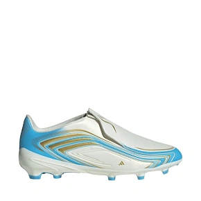 Dětské kopačky adidas F50 Messi League LL FG bílo-modré IH1907 Dětské kopačky adidas F50 Messi League LL FG bílo-modré IH1907