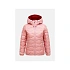Dámská péřová bunda PEAK PERFORMANCE, model Helium Down Hood Jacket, růžová barva