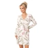 Dámská noční košile Michelle II Ecru vzor - Donna