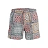 Jack&Jones pánské plavecké šortky JPSTMAUI SHELL AOP SWIM SHORTS REG 12291808 ASH ROSE