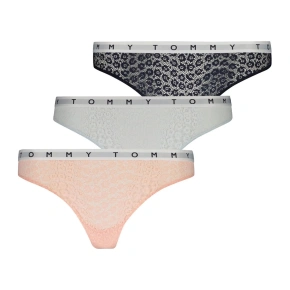 Dámská tanga Lace 3 Pack UW0UW02524-0TX - Tommy Hilfiger