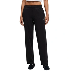 Dámské kalhoty Puma ESS Elevated Straight Leg black 691817 01 dámské