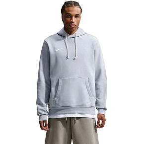 Pánská mikina Nike Dri-FIT Standard Issue Pull Over Hoodie light grey FD7734 012 pánské oblečení