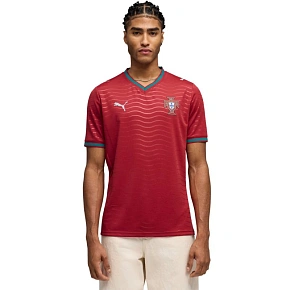 Pánské tričko Puma FPF Portugal Home Jersey Replica Club červené 783278 01 pánské