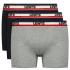 Pánské boxerky 3Pack 37149-0544 black/grey - Levi's
