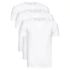 Pánské tričko 000NB4012E 100 3pk bílá - Calvin Klein