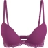 Dámské podprsenka LIFT DEMI 000QF6394EVID fialová - Calvin Klein