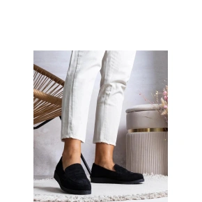 Dámské polobotky 210025B Černá - Laura La.Fi