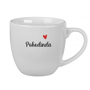 Personalizovaný keramický hrníček Pohodinda 400 ml Personalizovaný keramický hrníček Pohodinda 400 ml