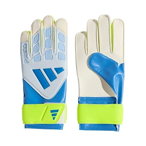 Dětské brankářské rukavice adidas Predator Training bílo-žluto-modré KA7793 Dětské brankářské rukavice adidas Predator Training bílo-žluto-modré KA7793