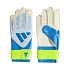 Dětské brankářské rukavice adidas Predator Training bílé, žluté a modré KA7793