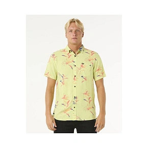 Košile RIP CURL Fun Times S/S Shirt, tyrkysová