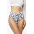 Kalhotky Shells Simple Brasil Maxi modro-bílé - Julimex