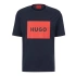 Pánské tričko Hugo Boss na léto tmavě modré (50467952-405)