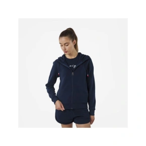 Rossignol mikina W LOGO SWEAT FZ HOOD FL námořnická modrá