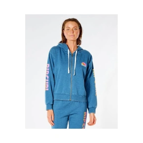 Mikina RIP CURL Wave Shapers Zip Through - modrá