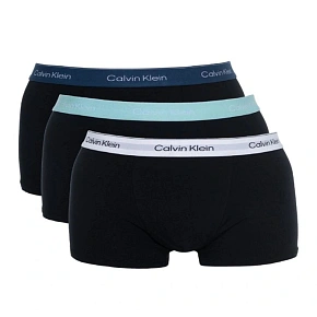 Calvin Klein boxerky pánské Relaxed 3 ks módní bavlněné černé