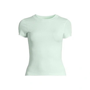Dámské tričko CASALL Bold Rib Tee, zelené Dámské tričko CASALL Bold Rib Tee, zelené